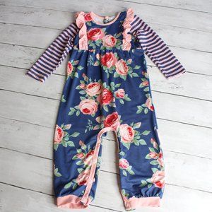 Little Millie Baby Girl's One Piece Jumpsuit Romper Size 18 Months
